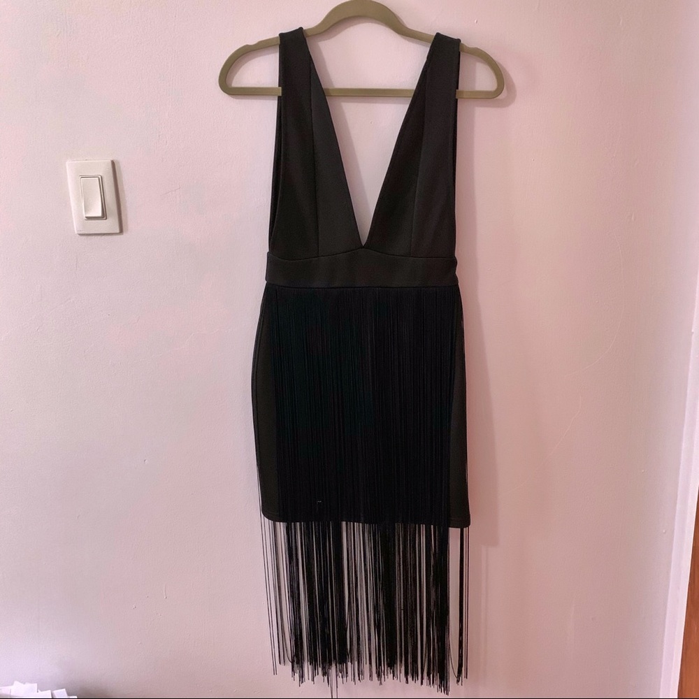 Fringed Mini Dresss NWOT